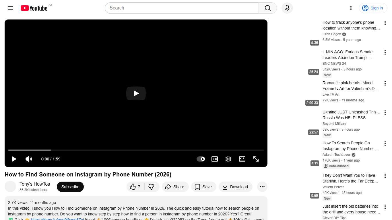 How to Find Someone on Instagram by Phone Number (2026) - YouTube